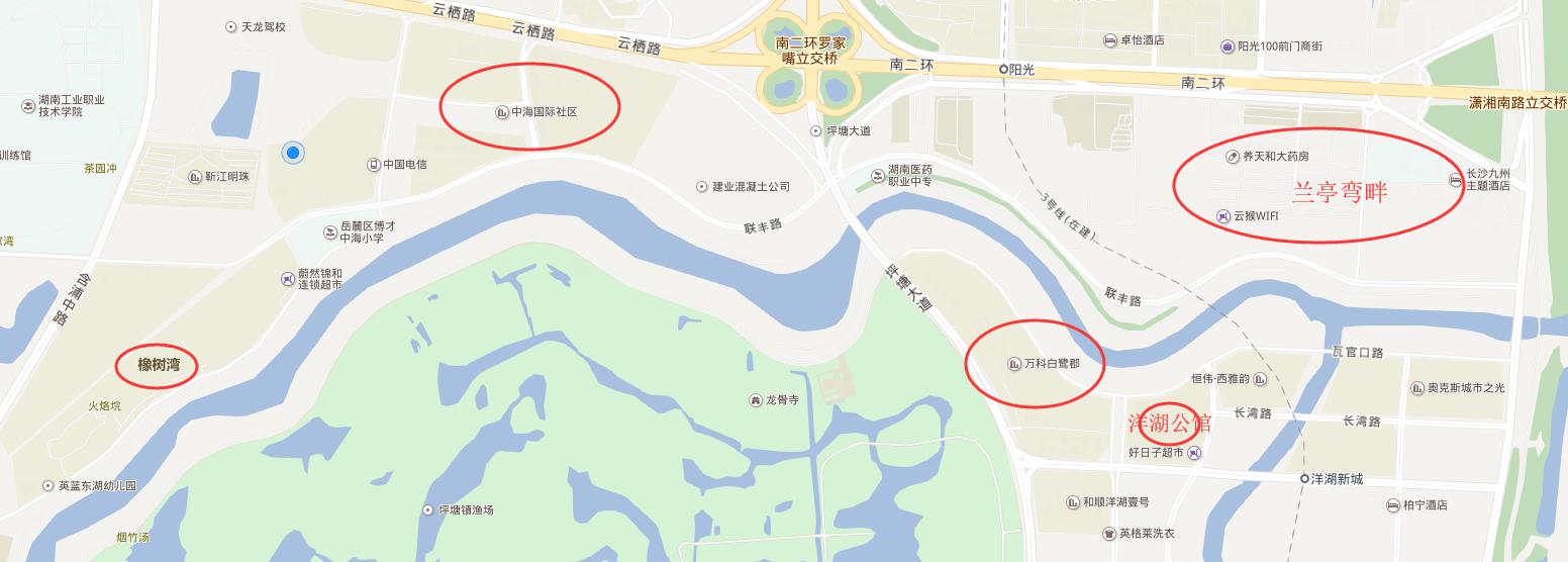 长沙洋湖靳江河,长沙靳江河东山湾