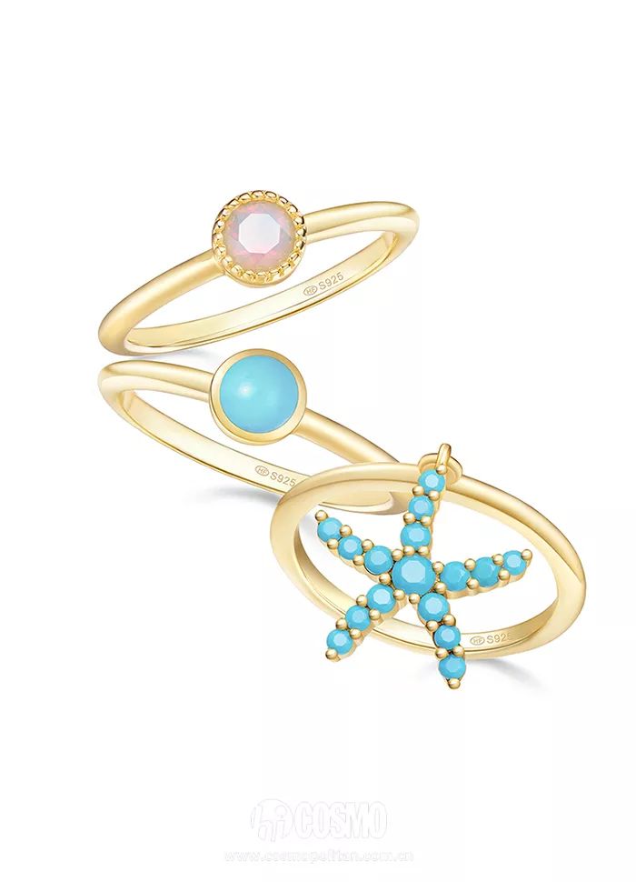 戒指叠戴的搭配图,软戒指和什么戒指叠戴好看