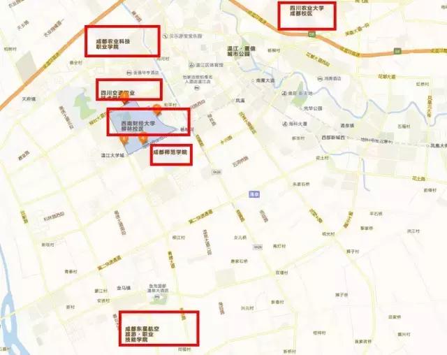 全国十大的大学城,全国大学城有哪些