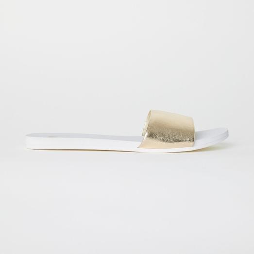 露趾半拖鞋夏日懒人凉拖,无跟洋气时髦拖鞋