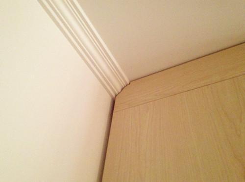 衣柜上走石膏线怎样不会掉,衣柜上怎么走石膏线