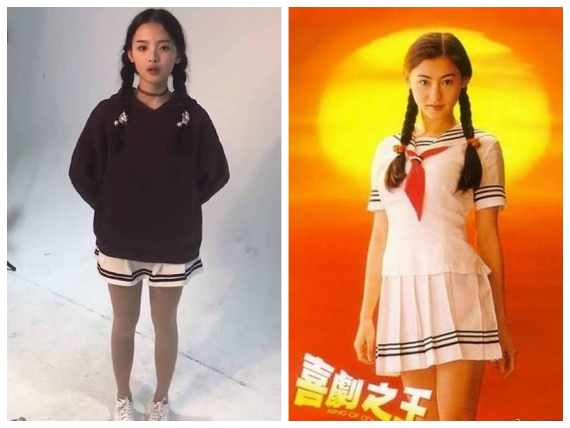 杨超越被说像张柏芝宋祖儿，老板：举报她的有病，05后：就知道哭