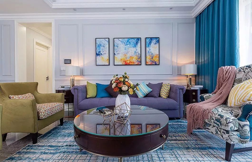 简约漂亮的沙发墙,轻奢简单沙发墙