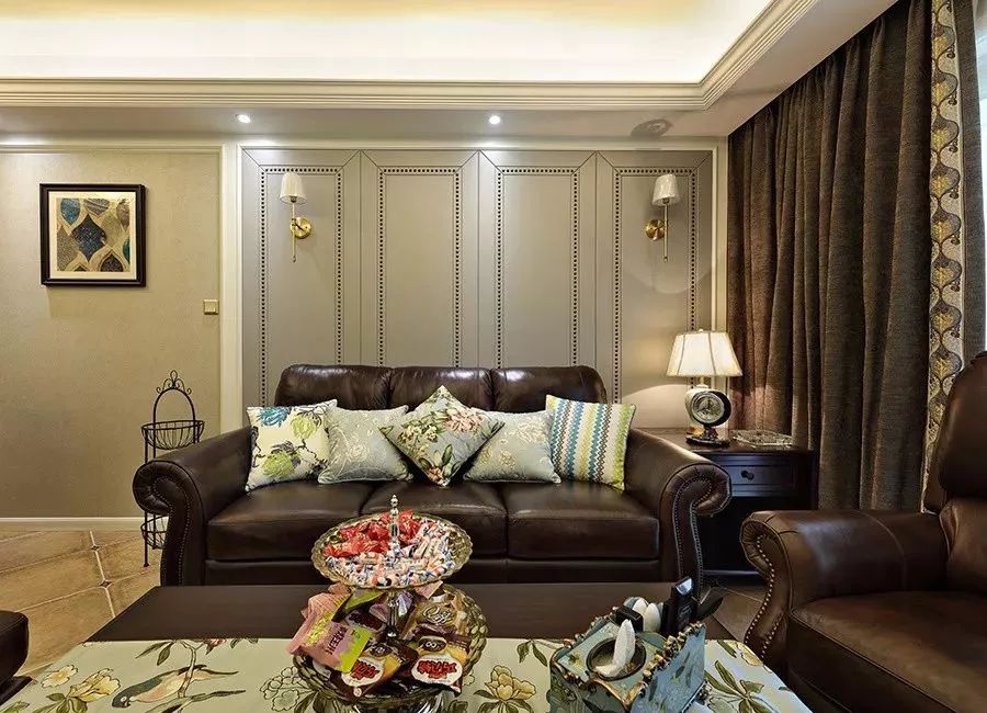 简约漂亮的沙发墙,轻奢简单沙发墙