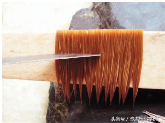 毛笔制作详细教程步骤图片,怎样制作好用的毛笔