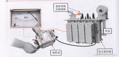 万用表怎么测变压器的接线组别,万用表怎么测量电源变压器图解