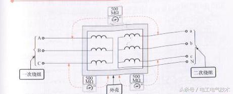 万用表怎么测变压器的接线组别,万用表怎么测量电源变压器图解