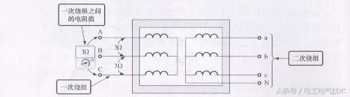 万用表怎么测变压器的接线组别,万用表怎么测量电源变压器图解