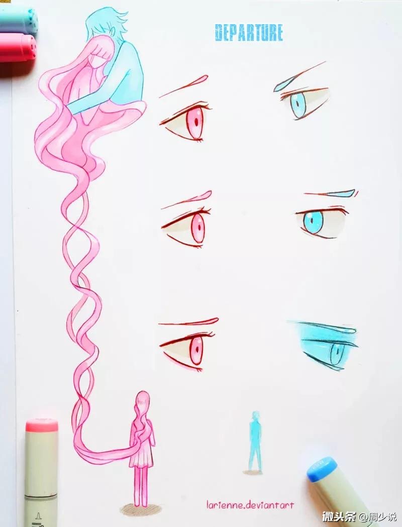 画眼睛的100种方式图片,画眼睛的100种画法怎么画