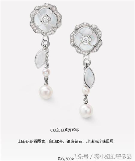 香奈儿耳环多少钱,香奈儿的耳环大概是什么价位