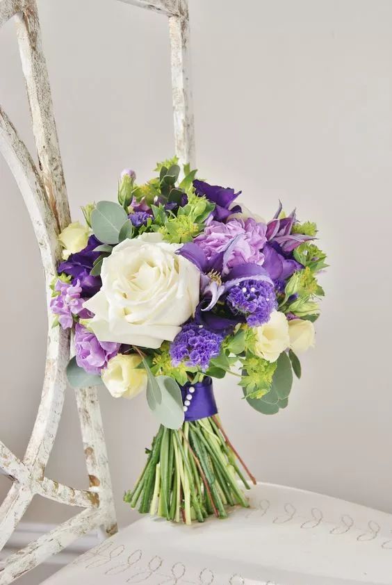 勿忘我花束制作方法超简单,自制勿忘我花束包装教程