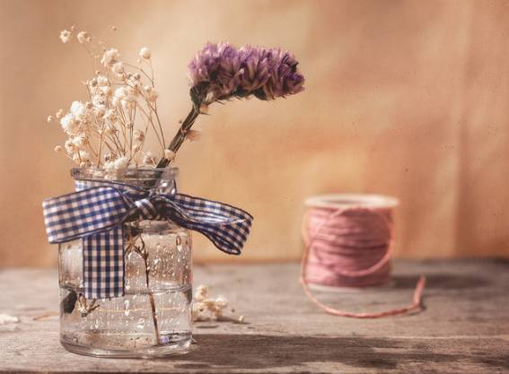 勿忘我花束制作方法超简单,自制勿忘我花束包装教程