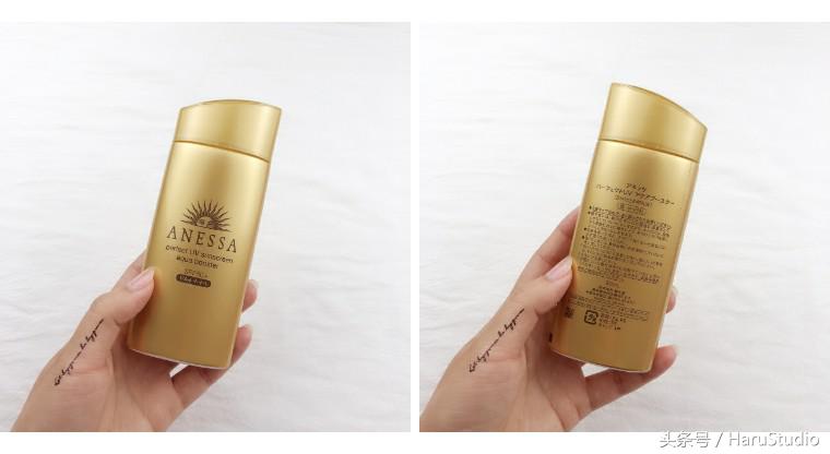 安耐晒防晒金色和白色的区别,安耐晒防晒喷雾蓝色金色