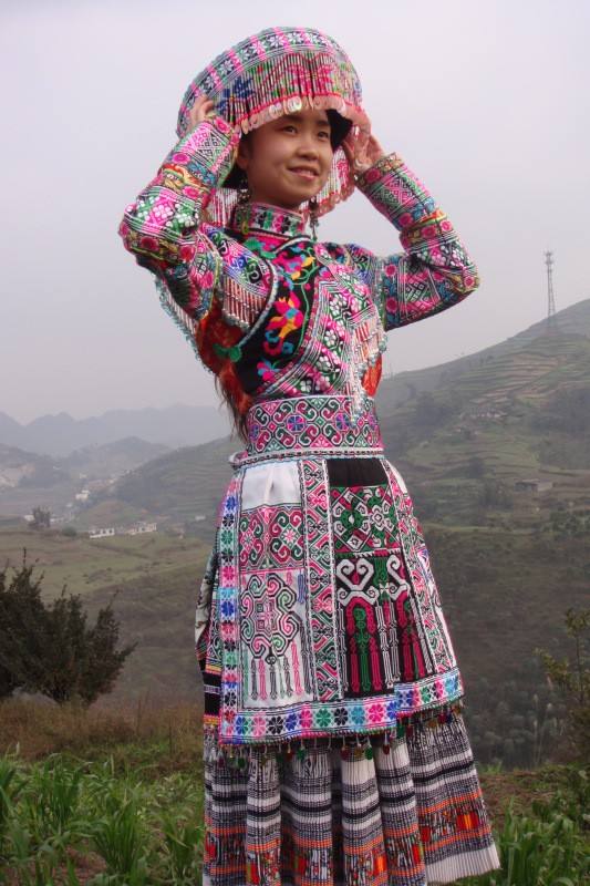 少数民族服饰云南文山的,云南文山州少数民族服饰展