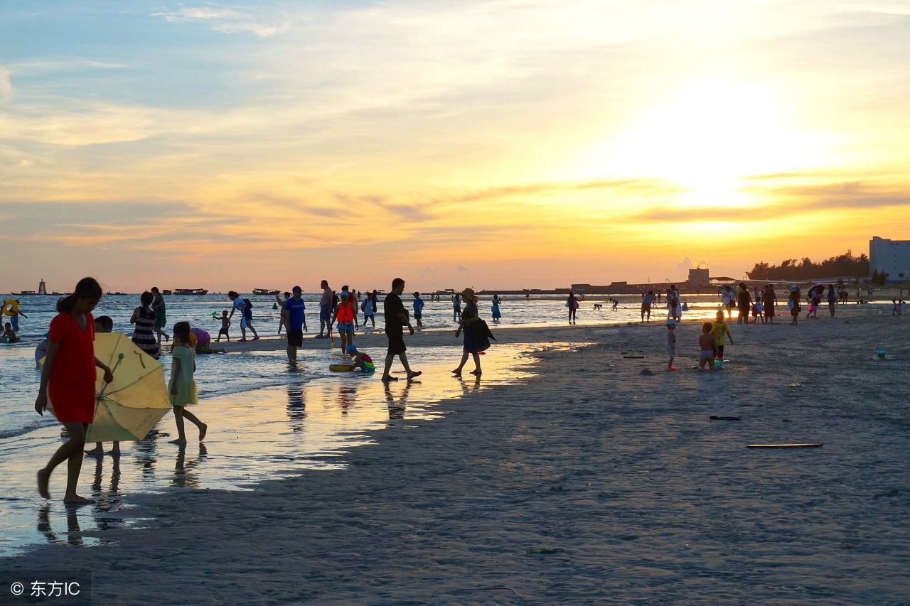 广西北海银滩哪里好玩,北海银滩海边旅游攻略