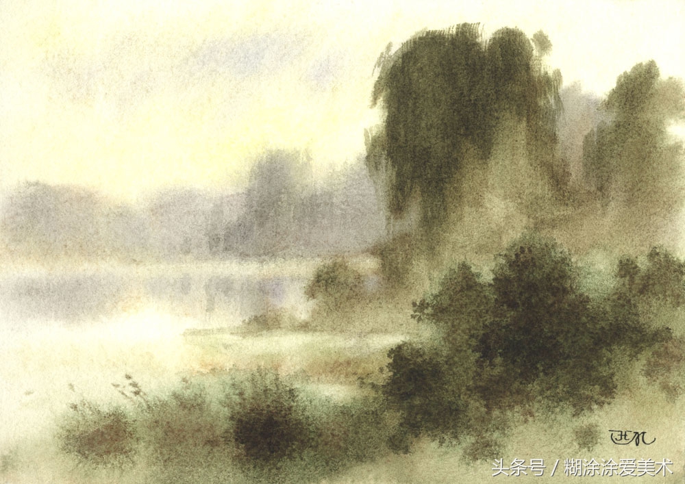 关于水彩你了解多少？水彩的基本画法