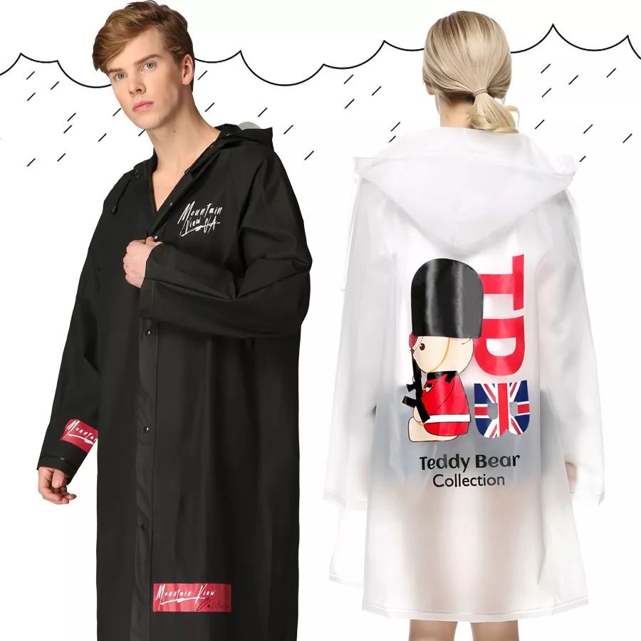 下雨天穿雨衣怎么好看,下雨天穿雨衣怎么才能保证不湿