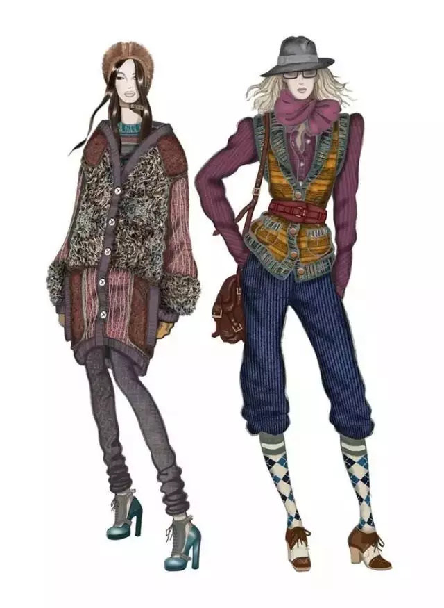 服装效果图设计构思,时装效果图与电脑设计的区别