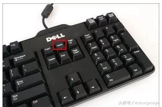 键盘上的home键的作用,电脑键盘上的home键是什么意思