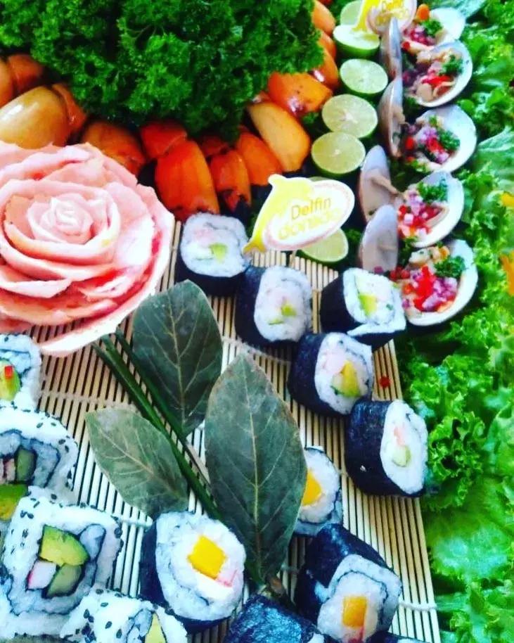 日本料理绿色的小菜,日本料理的叶子叫什么