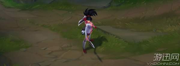 阿卡丽穿护士服,lol旧版阿卡丽护士皮肤