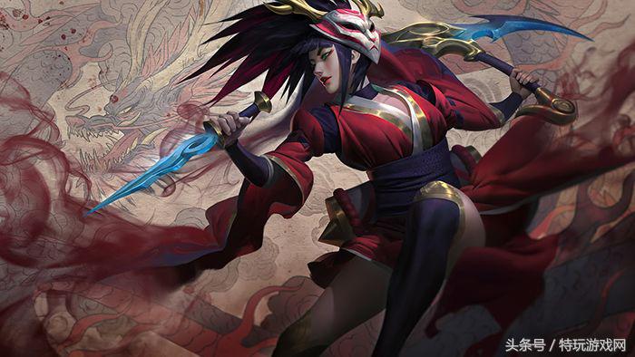 lol拳头正确改动,暗影之拳阿卡丽重做前高清图片