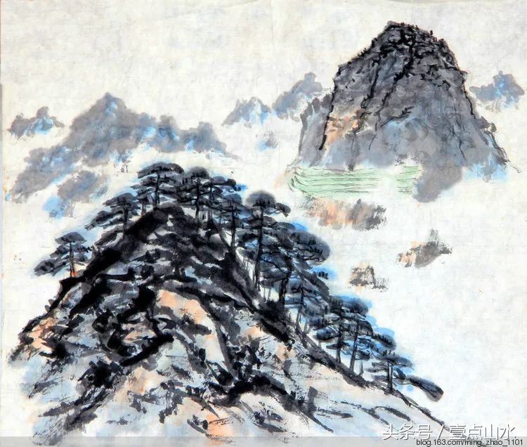 画山水风景画入门教程,山水画入门教程从零开始学国画