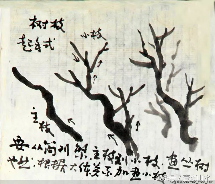 画山水风景画入门教程,山水画入门教程从零开始学国画