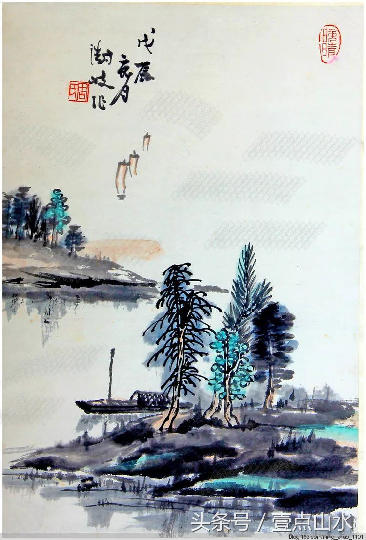 画山水风景画入门教程,山水画入门教程从零开始学国画