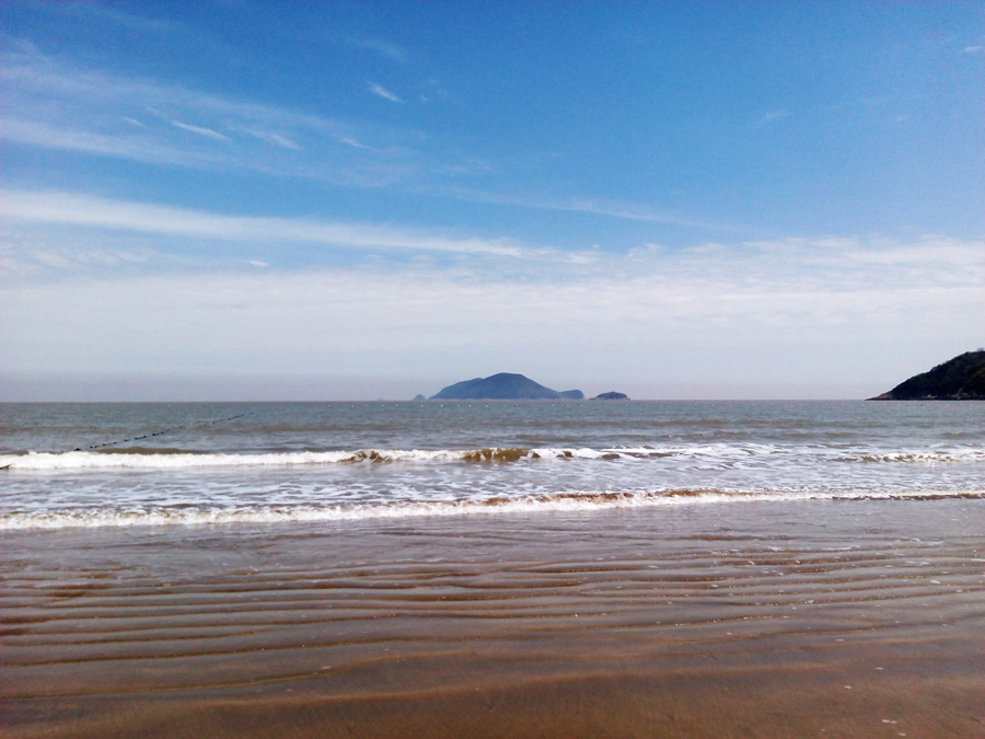 松兰山飞拉达,漫步象山松兰山