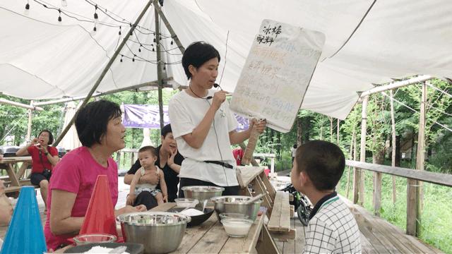 义远农场亲子探险露营：帐篷、萤火虫、足球冰淇淋、竹水枪、采摘