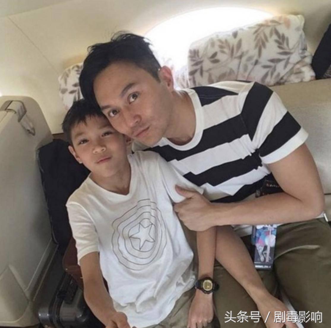 张智霖儿子才是逆袭般长大,张智霖儿子近照