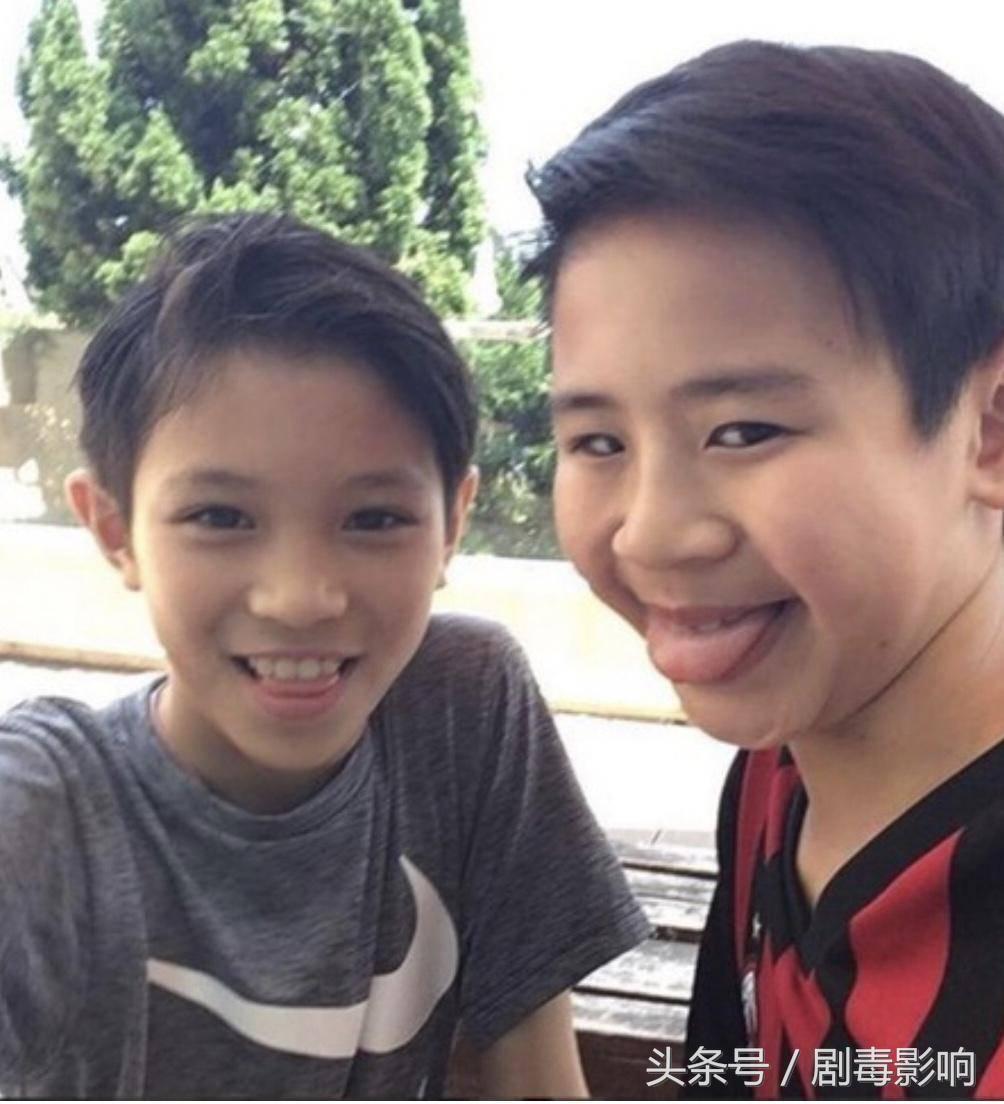 张智霖儿子才是逆袭般长大,张智霖儿子近照