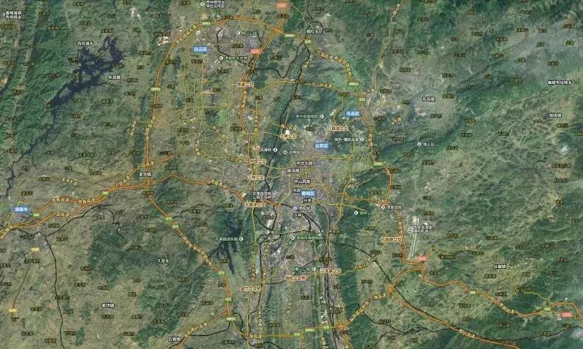 最新贵阳规划调整图,贵阳白云区金融北城近期规划进展