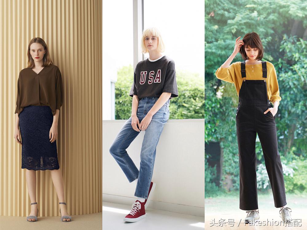 gu品牌女装设计图,gu服饰2019款