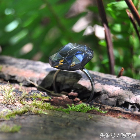 24款创意滴胶DIY水晶戒指树脂水晶戒指