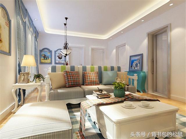 140平米地中海风格装修效果图,104平房子装修多少钱