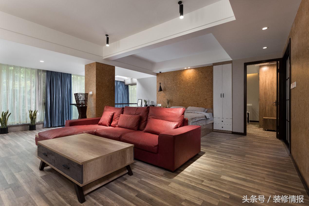 小户型非承重墙全拆设计,复式小二层改造