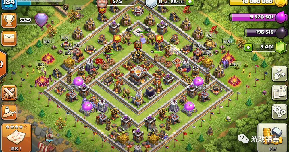 部落冲突6本最强布阵复制,部落冲突6本的最强布阵