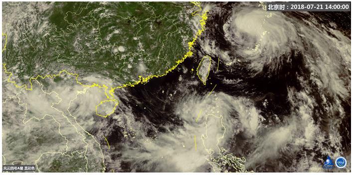 风云4号气象卫星模型讲解,风云四号气象卫星实时云图