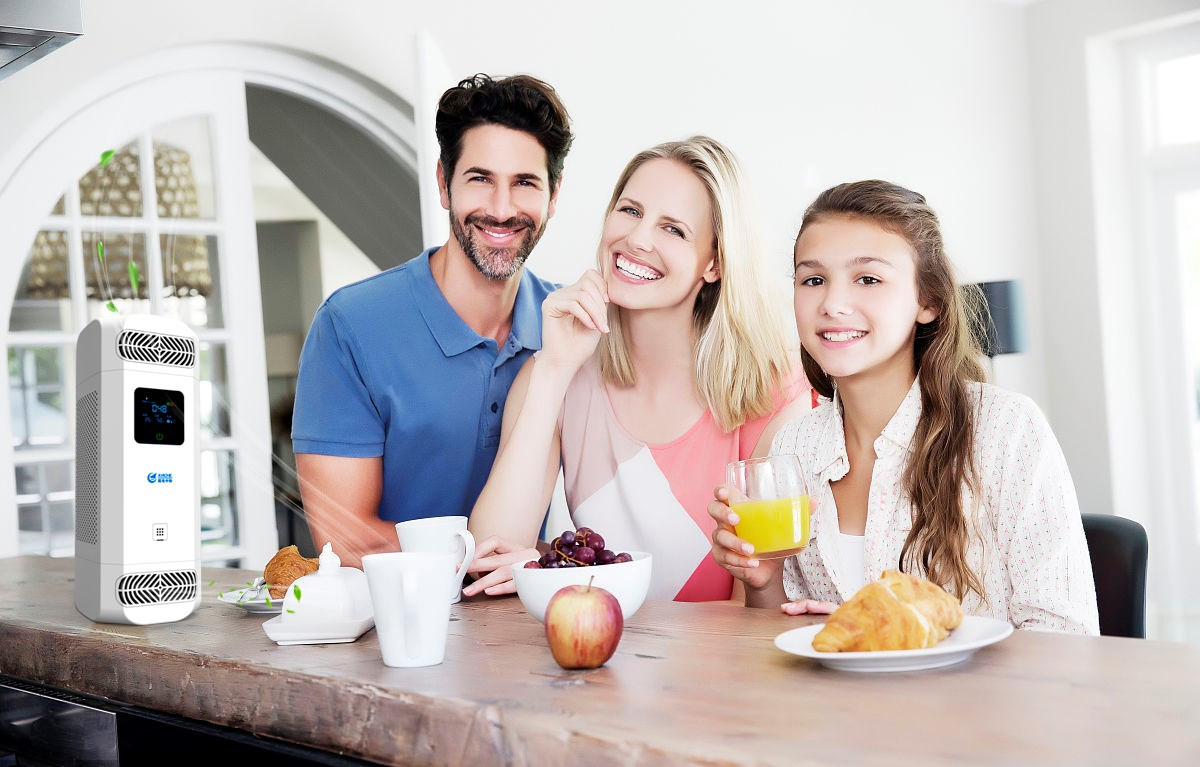 自由呼吸空气净化器,便携式空气净化器效果体验