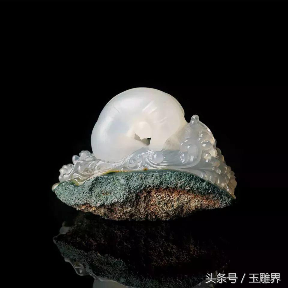 戈壁滩石头雕刻精品,戈壁奇石打磨