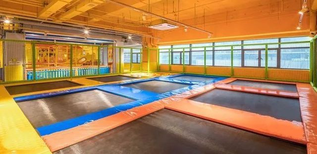 蹦床武汉室内儿童乐园,武汉大型儿童乐园淘气堡