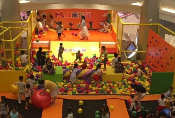 蹦床武汉室内儿童乐园,武汉大型儿童乐园淘气堡