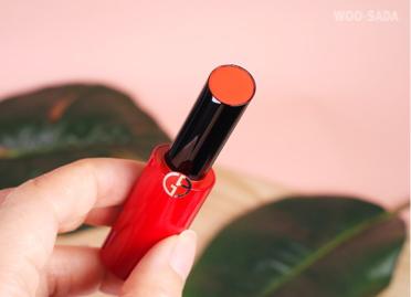 今夏天必备口红，乔治阿玛尼限量版304橙色试色