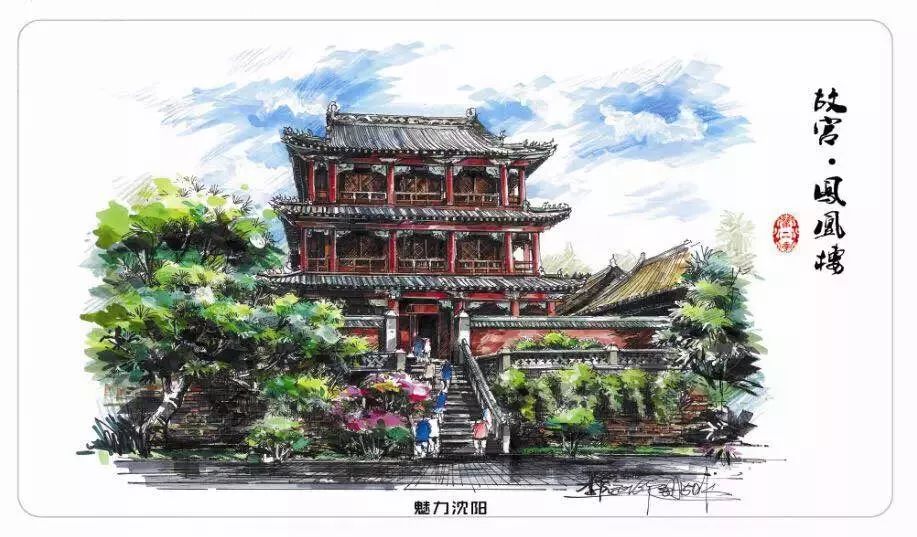 朝阳小伙儿5年画出最美沈阳，老铁们转起来！