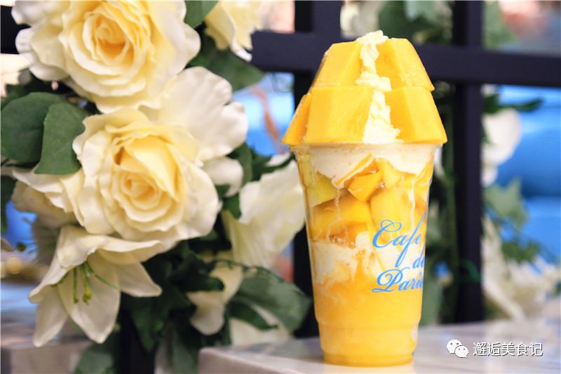 巨型水果杯,韩国街边水果杯