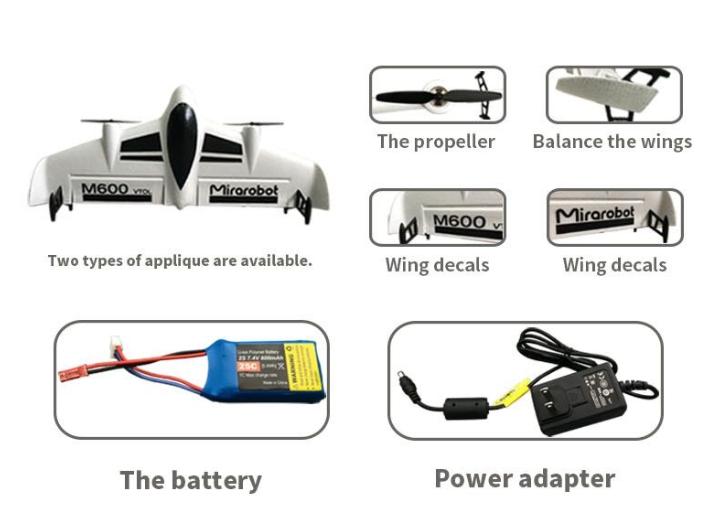 “百元级”航模足够吸引-觅睿恪M600垂直起降固定翼航模“新品开箱教程”