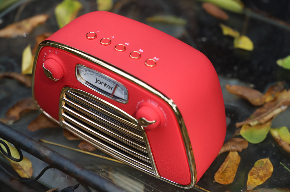 有情怀的老音箱,尊特m3复古蓝牙收音机