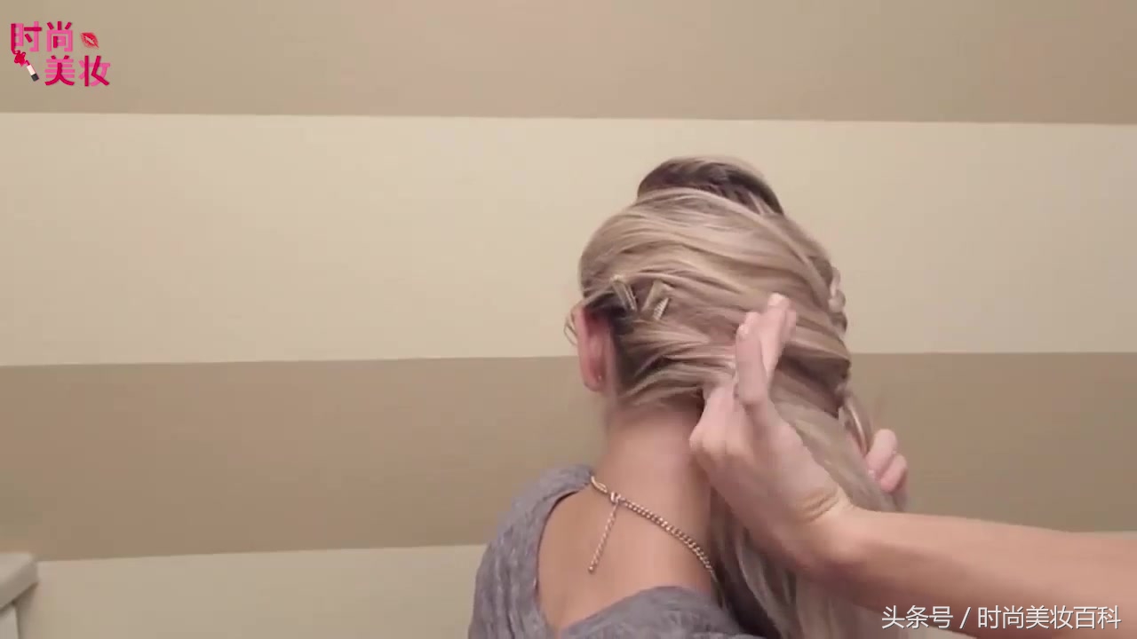 鱼骨辫编发教程,怎么编织人鱼马尾辫